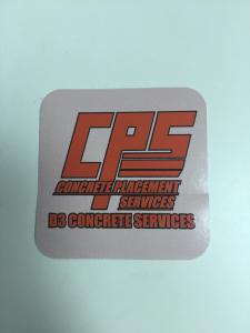 CPS Hardhat Decals